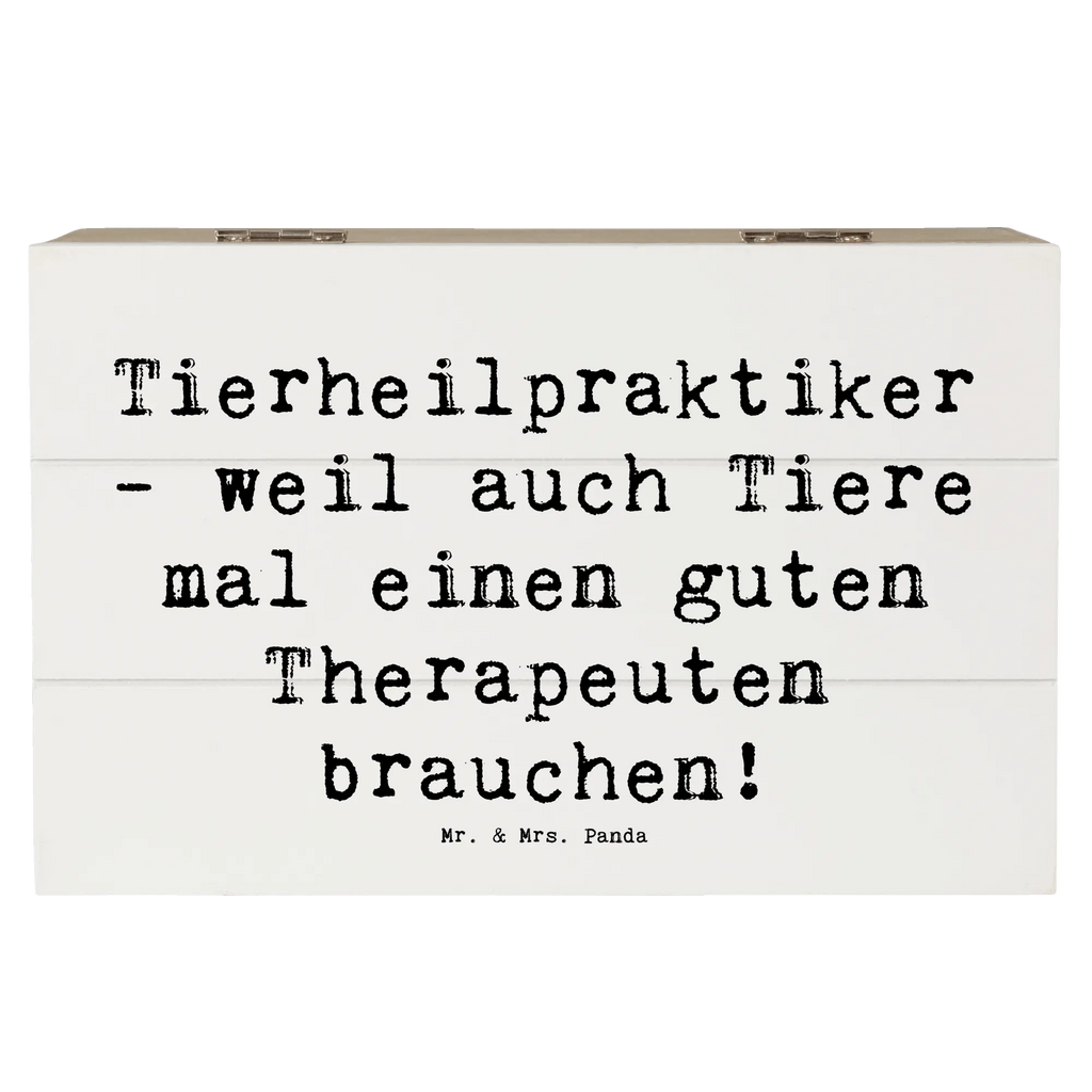 Wooden chest Saying Tierheilpraktiker - weil auch Tiere mal einen guten Therapeuten brauchen! Schatzkiste, Truhe, Geschenkbox, Aufbewahrungsbox, Dekokiste, Erinnerungsbox, Kiste, Holzkiste, Schatulle, Geschenkdose, XXL, Erinnerungskiste, Beruf, Ausbildung, Jubiläum, Abschied, Rente, Kollege, Kollegin, Geschenk, Schenken, Arbeitskollege, Mitarbeiter, Firma, Danke, Dankeschön