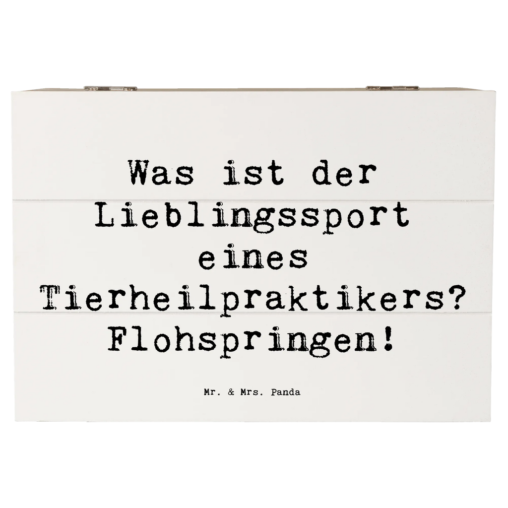 Holzkiste Spruch Was ist der Lieblingssport eines Tierheilpraktikers? Flohspringen! Schatzkiste, Geschenkdose, Truhe, XXL, Geschenkbox, Erinnerungskiste, Kiste, Dekokiste, Holzkiste, Schatulle, Erinnerungsbox, Aufbewahrungsbox, Beruf, Ausbildung, Jubiläum, Abschied, Rente, Kollege, Kollegin, Geschenk, Schenken, Arbeitskollege, Mitarbeiter, Firma, Danke, Dankeschön