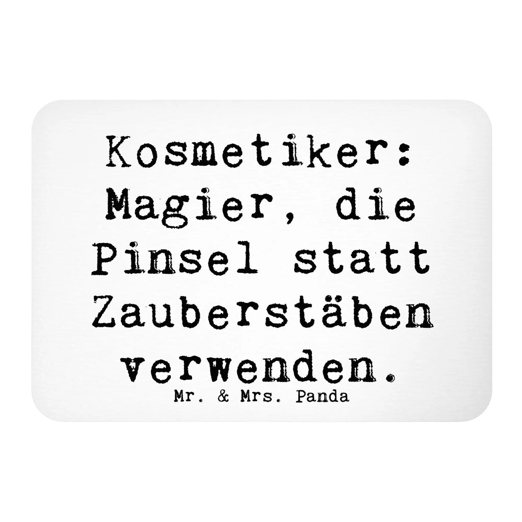 Magnet Spruch Kosmetiker: Magier, die Pinsel statt Zauberstäben verwenden. Kühlschrank Dekoration, Kühlschrankmagnet, Motivmagnete, Whiteboard Magnet, Dekomagnet, Souvenir Magnet, Notiz Magnet, Pinnwandmagnet, Beruf, Ausbildung, Jubiläum, Abschied, Rente, Kollege, Kollegin, Geschenk, Schenken, Arbeitskollege, Mitarbeiter, Firma, Danke, Dankeschön
