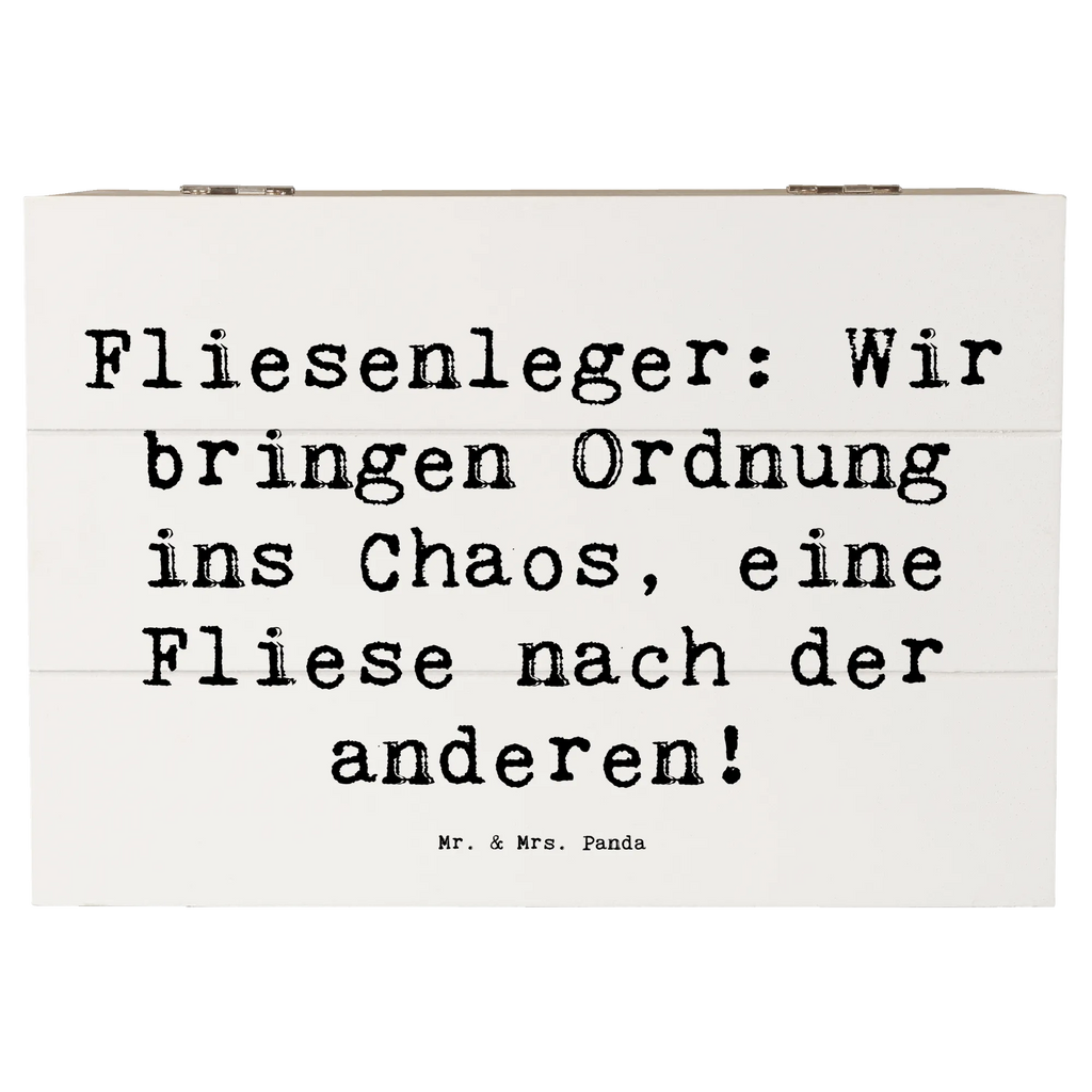 Holzkiste Spruch Fliesenleger: Wir bringen Ordnung ins Chaos, eine Fliese nach der anderen! Erinnerungsbox, Schatzkiste, XXL, Geschenkdose, Geschenkbox, Kiste, Erinnerungskiste, Aufbewahrungsbox, Holzkiste, Dekokiste, Truhe, Schatulle, Beruf, Ausbildung, Jubiläum, Abschied, Rente, Kollege, Kollegin, Geschenk, Schenken, Arbeitskollege, Mitarbeiter, Firma, Danke, Dankeschön