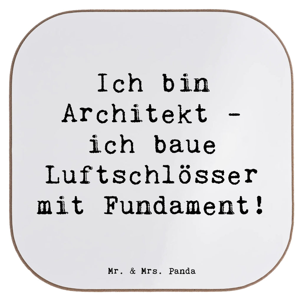 Square coaster Saying Ich bin Architekt - ich baue Luftschlösser mit Fundament! Untersetzer Design, Getränkeuntersetzer, Untersetzer für Gläser, Korkuntersetzer, Untersetzer Gläser, Glasuntersetzer, Untersetzer Holz, Untersetzer aus Holz, Bierdeckel, Holzuntersetzer, Untersetzer, Tassen Untersetzer, Beruf, Ausbildung, Jubiläum, Abschied, Rente, Kollege, Kollegin, Geschenk, Schenken, Arbeitskollege, Mitarbeiter, Firma, Danke, Dankeschön