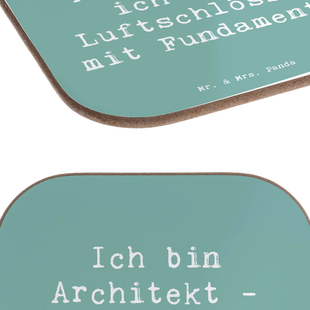 Square coaster Saying Ich bin Architekt - ich baue Luftschlösser mit Fundament! Untersetzer Design, Getränkeuntersetzer, Untersetzer für Gläser, Korkuntersetzer, Untersetzer Gläser, Glasuntersetzer, Untersetzer Holz, Untersetzer aus Holz, Bierdeckel, Holzuntersetzer, Untersetzer, Tassen Untersetzer, Beruf, Ausbildung, Jubiläum, Abschied, Rente, Kollege, Kollegin, Geschenk, Schenken, Arbeitskollege, Mitarbeiter, Firma, Danke, Dankeschön