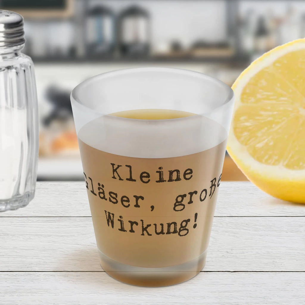Schnapsglas Spruch Schnapsglas Effekt, Pinnchen, Gläschen, Shot Glas