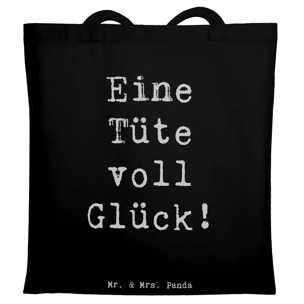 Tragetasche Spruch Eine Tüte voll Glück! Henkeltasche, Stofftasche, Strandtasche, Schulbeutel, studententasche, Umhängetasche, Stoff-Tragetasche, stofftasche baumwolle, Unitasche, Einkaufstüte, Freizeittasche, umhängebeutel, Tote Bag, universaltasche, Beutel, schultertasche baumwolle, Jutebeutel, festivaltasche, Tasche, Stoffbeutel, Einkaufstasche, tragetasche baumwolle, dokumententasche, Baumwoll-Tragetasche, Baumwoll-Shopper, Baumwollbeutel, einkaufstasche baumwolle, Schultertasche, Einkaufsbeutel, henkeltasche baumwolle, umhängetasche baumwolle, tragbeutel, beutel baumwolle, freizeitbeutel, Baumwolltasche, Büchertasche, schulterbeutel, totebag, Jutetasche, stoff shopper, Uni Tasche, baumwoll shopper, Tüte, Laptoptasche, festival tasche, canvas tasche, textilbeutel, einkaufsshopper, tasche baumwolle, campus tasche, Shopper, Tragetasche, textiltasche, Schultasche, Alltagstasche, Shopping Tasche, zitate, spruch kollektion, motivation, Kreativ, wohnaccessoires, mr and mrs panda, schöne sprüche, liebe, lebensweisheiten, Dekoration, alltag verschönern, Einzigartig, geschenkideen, Lächeln, sprüche, wanddeko, shopify, glück, inspiration, freude, sprüche sammlung, nachhaltige geschenke