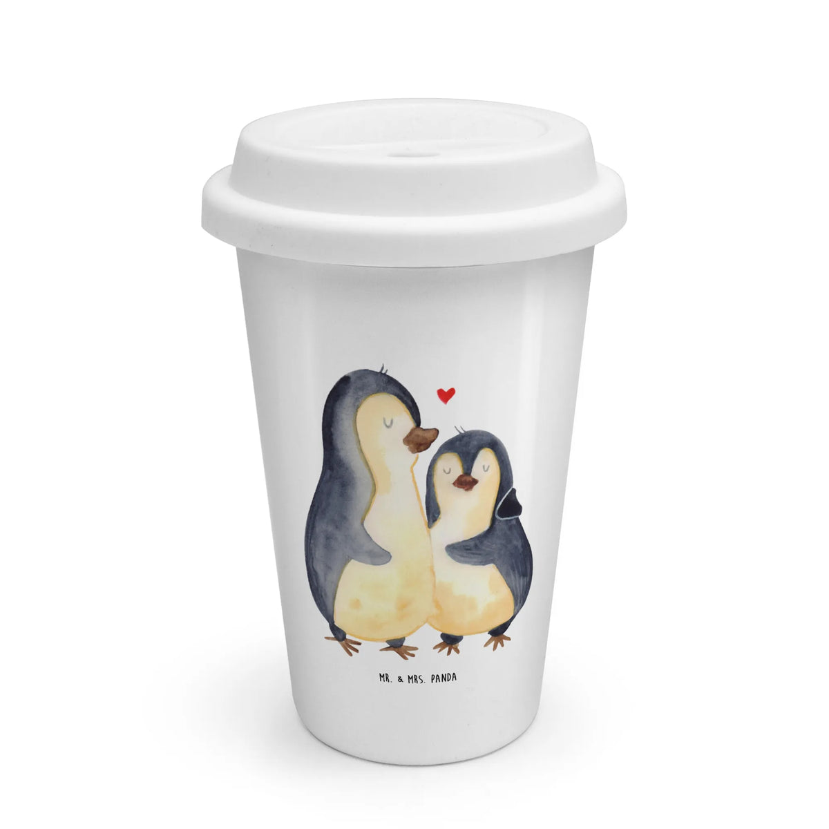 To Go Cup Penguin embrace