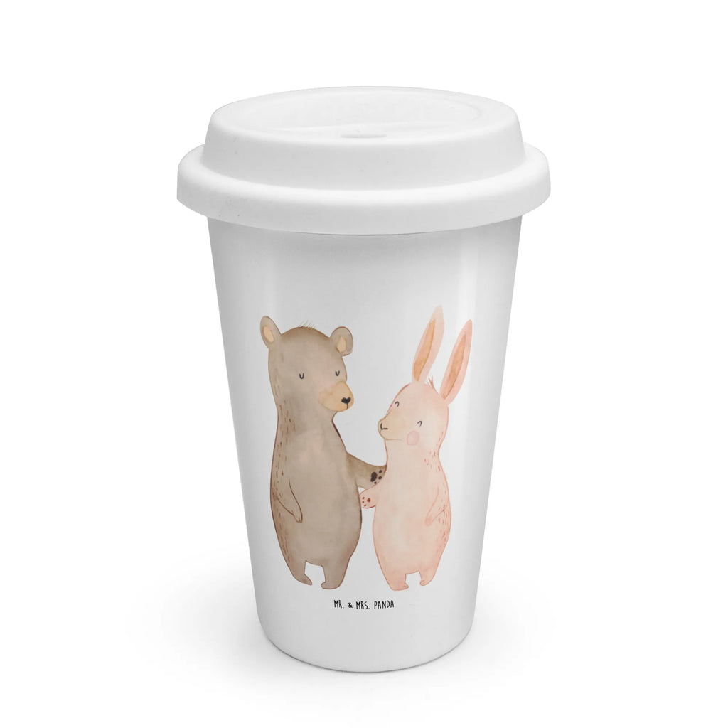 To Go Cup bear and rabbit Embrace To Go Becher Spülmaschinenfest, Kaffeebecher To Go, To Go Becher Mit Foto, Kleiner To Go Becher, To Go Becher Für Herren, To Go Becher Kunststoff, To Go Becher Mit Motiv, Leichter To Go Becher, To Go Becher Glas, Auslaufsicherer To Go Becher, Thermobecher To Go, Doppelwandiger To Go Becher, To Go Becher Set, Umweltfreundlicher Kaffeebecher, To Go Becher Bambus, Nachhaltiger To Go Becher, To Go Becher Mit Namen, To Go Becher Für Kinder, Lustiger To Go Becher, Coffee To Go Becher, Personalisierter To Go Becher, To Go Becher, To Go Becher Büro, Wiederverwendbarer Becher, Reisebecher, Isolierbecher To Go, To Go Becher Schule, To Go Becher Auto, Mehrwegbecher, To Go Becher Edelstahl, To Go Becher Mit Trinköffnung, To Go Becher Mit Deckel, Großer To Go Becher, To Go Becher Mit Spruch, Becher Für Unterwegs, To Go Becher Für Damen, Trinkbecher To Go, Liebe, Partner, Freund, Freundin, Ehemann, Ehefrau, Heiraten, Verlobung, Heiratsantrag, Liebesgeschenk, Jahrestag, Hocheitstag, Bärchen, Hase, bester Freund, best friends, Bär, Freunde