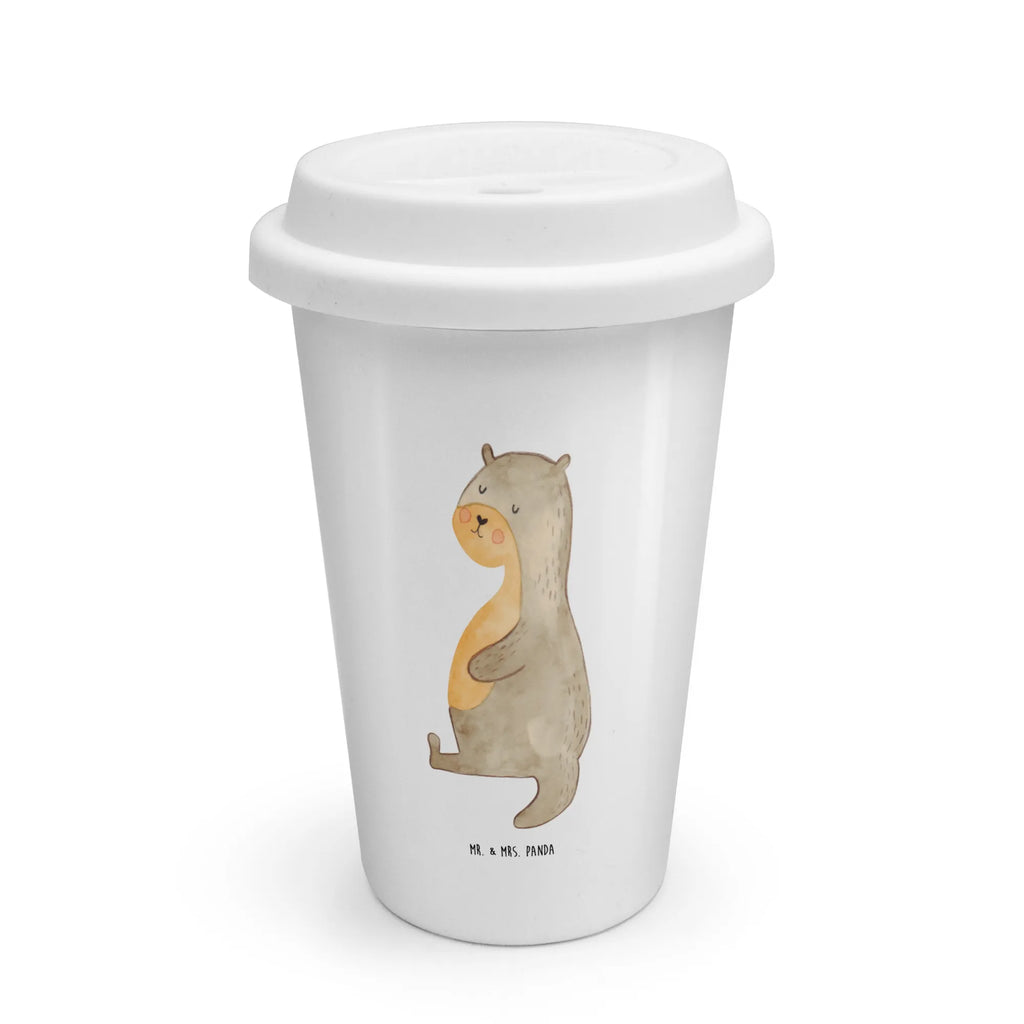 To Go Becher Otter Bauch, Thermobecher, ToGo Kaffeebecher, Reisebecher