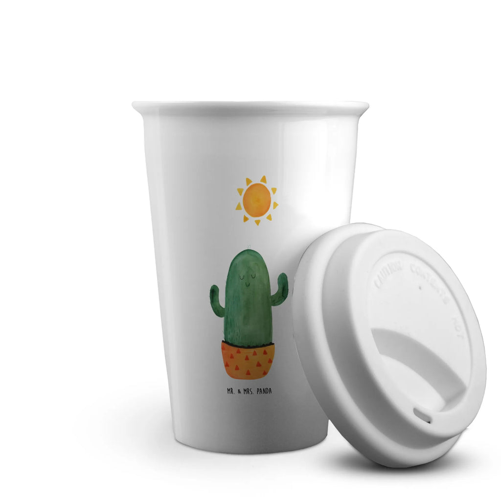 ToGo Kaffeebecher Kaktus Sonne