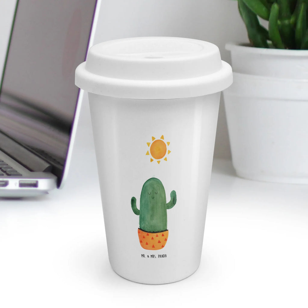 ToGo Kaffeebecher Kaktus Sonne