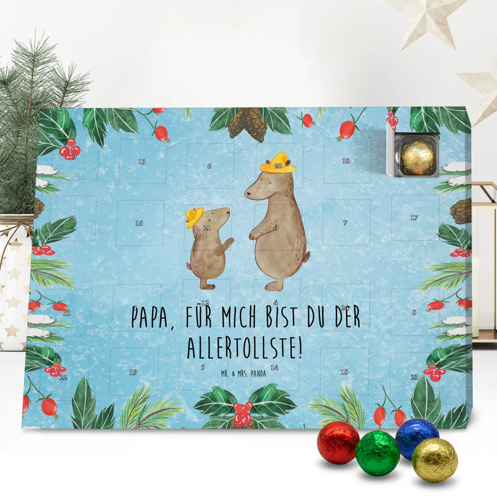 Chocolate advent calendar Bears with hats Father's Day, Mother's Day, favourite person, child, father-son, son, father, role model, children, father's day, sons