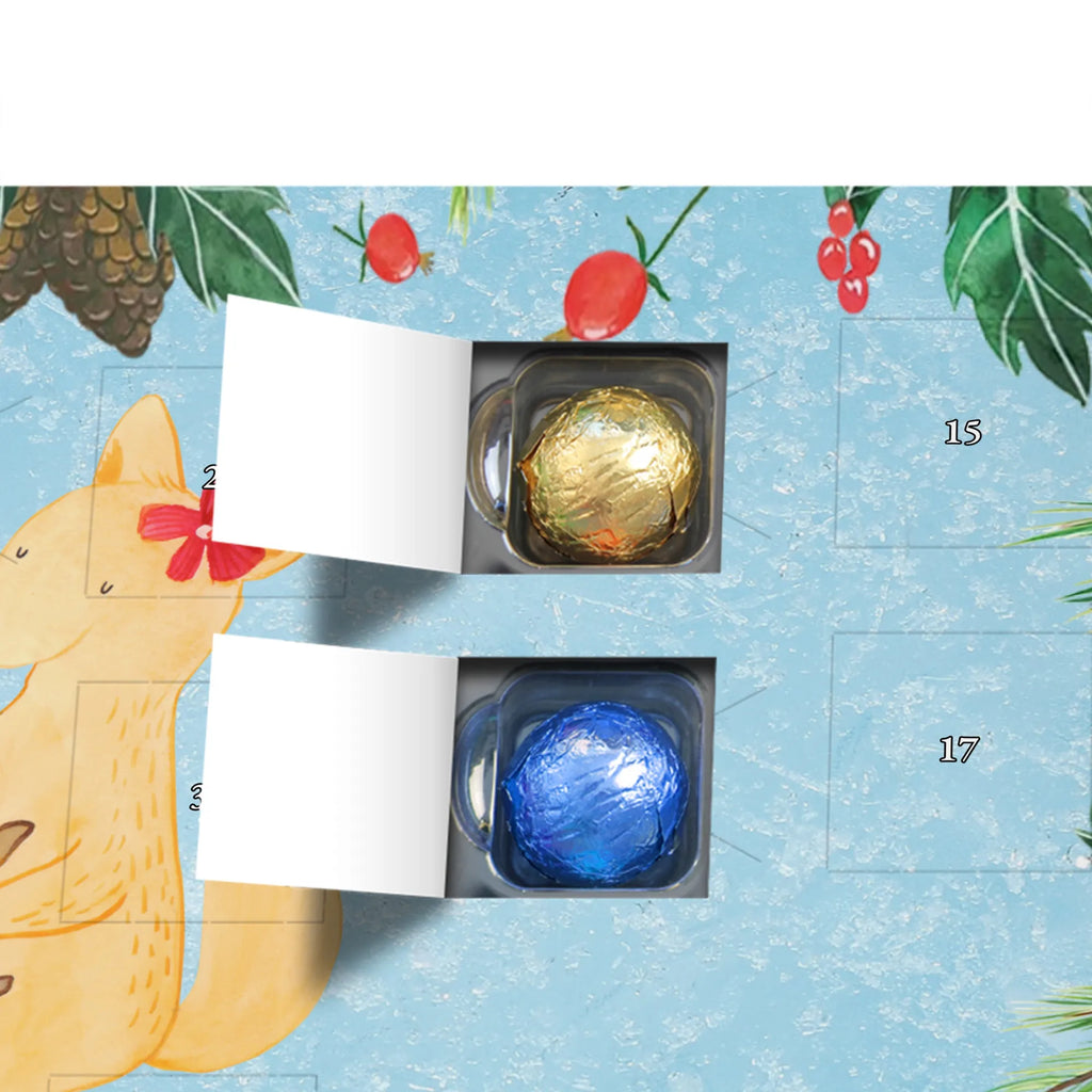 Chocolate advent calendar Fox mummy Father's Day, Mother's Day, daughter, mother, favourite daughter, best daughter, present