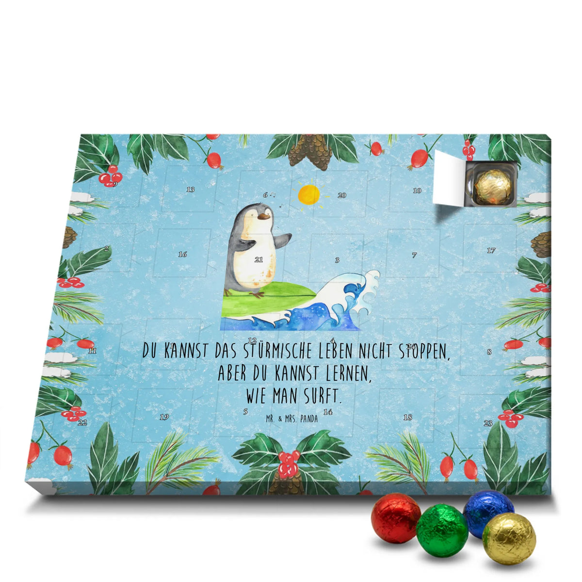  Pingwin surfista Pinguin