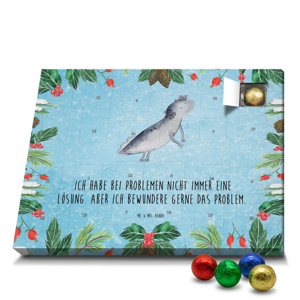 Chocolate advent calendar axolotl To swim Mexican walking fish, Axelotl, marine animals, salamander, amphibians, problems, solutions, tail