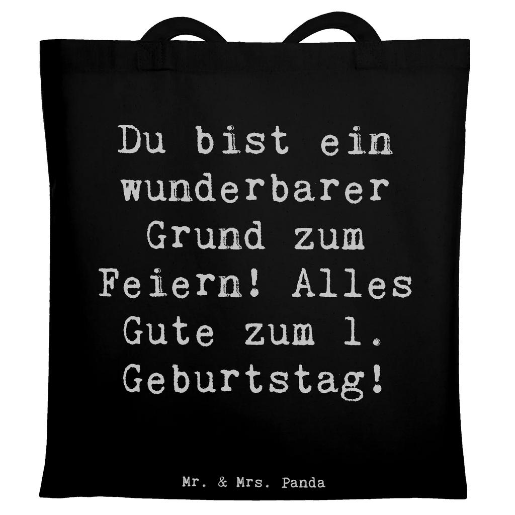 Tragetasche Spruch 1. Geburtstag Feiern Beuteltasche, Beutel, Einkaufstasche, Jutebeutel, Stoffbeutel, Tasche, Shopper, Umhängetasche, Strandtasche, Schultertasche, Stofftasche, Tragetasche, Badetasche, Jutetasche, Einkaufstüte, Laptoptasche, Geburtstag, Geburtstagsgeschenk, Geschenk
