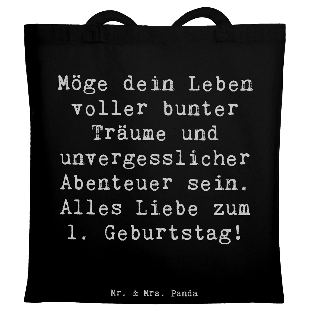 Tragetasche Spruch Alles Liebe zum 1. Geburtstag Beuteltasche, Beutel, Einkaufstasche, Jutebeutel, Stoffbeutel, Tasche, Shopper, Umhängetasche, Strandtasche, Schultertasche, Stofftasche, Tragetasche, Badetasche, Jutetasche, Einkaufstüte, Laptoptasche, Geburtstag, Geburtstagsgeschenk, Geschenk