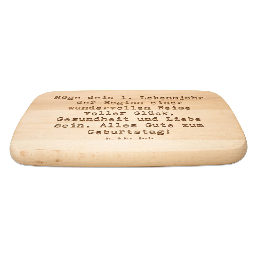 Śniadaniowa deska Przysłowie Möge dein 1. Lebensjahr der Beginn einer wundervollen Reise voller Glück, Gesundheit und Liebe sein. Alles Gute zum Geburtstag! Urodziny, prezent urodzinowy, prezent
