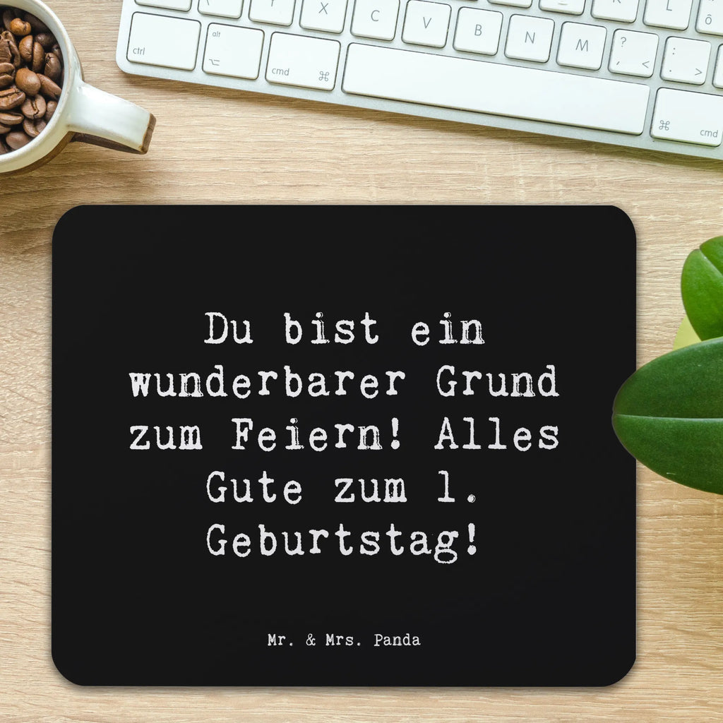 Mauspad Spruch 1. Geburtstag Feiern Mousepad, Mauspad Büro, Einzigartiges Mauspad, PC Zubehör, Büroausstattung, Arbeitszimmer, Mausunterlage, Computer zubehör, Mauspad, Designer Mauspad, Geburtstag, Geburtstagsgeschenk, Geschenk
