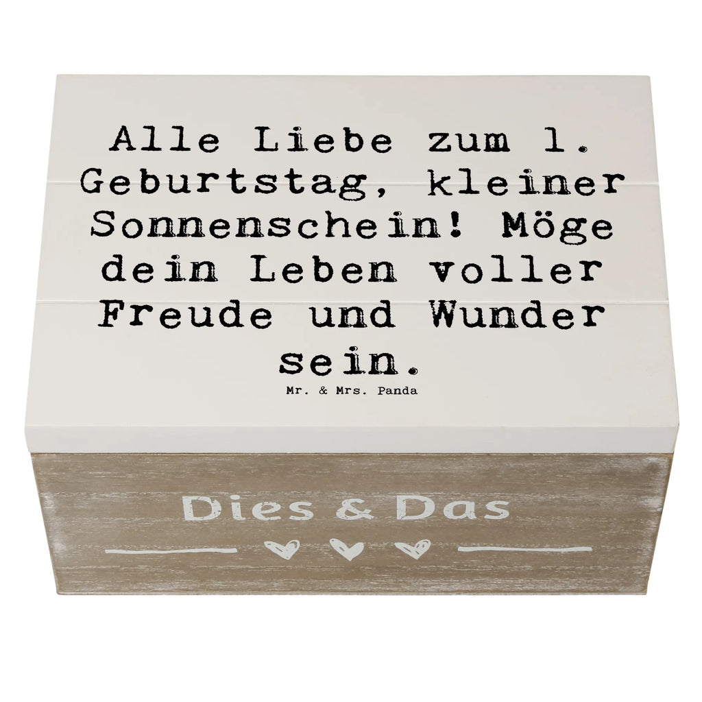 Holzkiste Spruch 1. Geburtstag Sonnenschein Geschenkdose, Aufbewahrungsbox, Truhe, Schatzkiste, XXL, Kiste, Erinnerungsbox, Geschenkbox, Dekokiste, Erinnerungskiste, Holzkiste, Schatulle, Geburtstag, Geburtstagsgeschenk, Geschenk