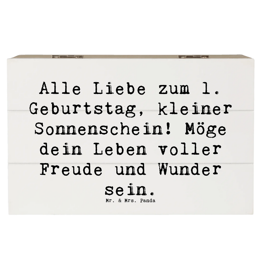 Holzkiste Spruch 1. Geburtstag Sonnenschein Geschenkdose, Aufbewahrungsbox, Truhe, Schatzkiste, XXL, Kiste, Erinnerungsbox, Geschenkbox, Dekokiste, Erinnerungskiste, Holzkiste, Schatulle, Geburtstag, Geburtstagsgeschenk, Geschenk