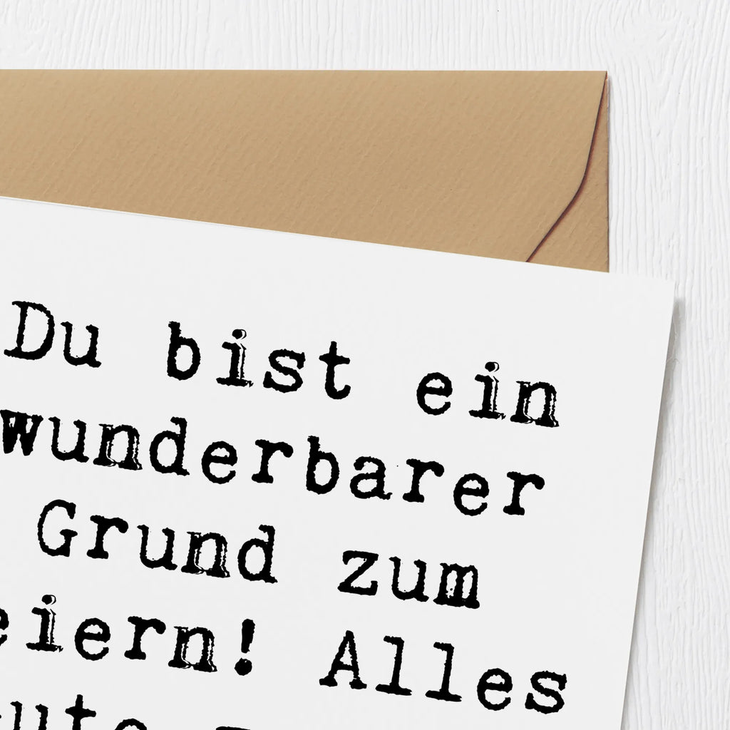 Deluxe Karte Spruch 1. Geburtstag Feiern Karte, Grußkarte, Einladungskarte, Glückwunschkarte, Hochwertige Klappkarte, Klappkarte, Geburtstagskarte, Hochzeitskarte, Hochwertige Grußkarte, Geburtstag, Geburtstagsgeschenk, Geschenk