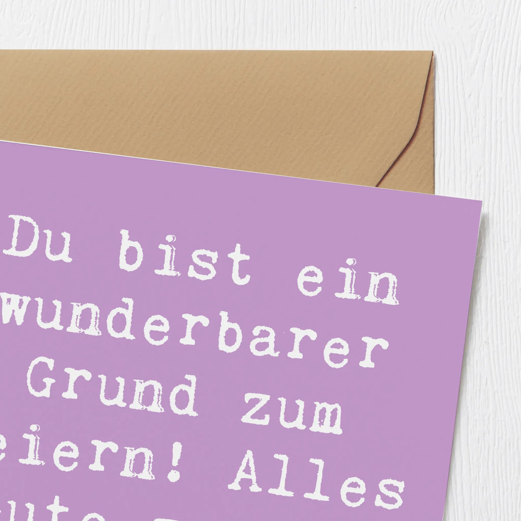 Deluxe Karte Spruch 1. Geburtstag Feiern Karte, Grußkarte, Einladungskarte, Glückwunschkarte, Hochwertige Klappkarte, Klappkarte, Geburtstagskarte, Hochzeitskarte, Hochwertige Grußkarte, Geburtstag, Geburtstagsgeschenk, Geschenk