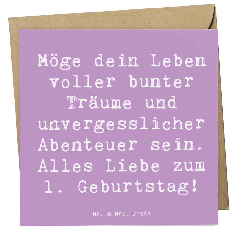 Deluxe Karte Spruch Alles Liebe zum 1. Geburtstag Einladungskarte, Hochwertige Grußkarte, Klappkarte, Hochzeitskarte, Karte, Grußkarte, Geburtstagskarte, Glückwunschkarte, Hochwertige Klappkarte, Geburtstag, Geburtstagsgeschenk, Geschenk
