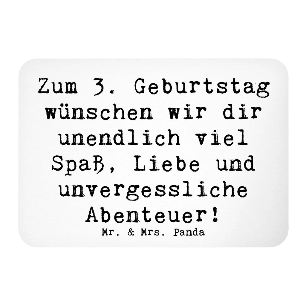 Magnet Spruch 3. Geburtstag Motivmagnete, Kühlschrankmagnet, Dekomagnet, Souvenir Magnet, Kühlschrank Dekoration, Pinnwandmagnet, Notiz Magnet, Whiteboard Magnet, Geburtstag, Geburtstagsgeschenk, Geschenk