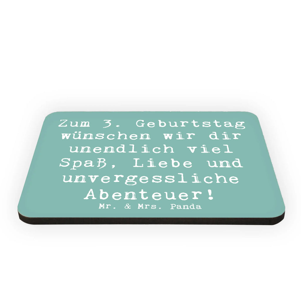 Magnet Spruch 3. Geburtstag Motivmagnete, Kühlschrankmagnet, Dekomagnet, Souvenir Magnet, Kühlschrank Dekoration, Pinnwandmagnet, Notiz Magnet, Whiteboard Magnet, Geburtstag, Geburtstagsgeschenk, Geschenk