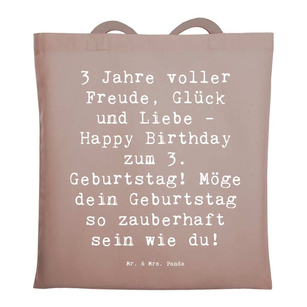 Tragetasche Spruch 3. Geburtstag Freude Jutebeutel, Jutetasche, Badetasche, Shopper, Stoffbeutel, Einkaufstüte, Umhängetasche, Strandtasche, Laptoptasche, Tasche, Schultertasche, Beutel, Stofftasche, Beuteltasche, Einkaufstasche, Tragetasche, Geburtstag, Geburtstagsgeschenk, Geschenk
