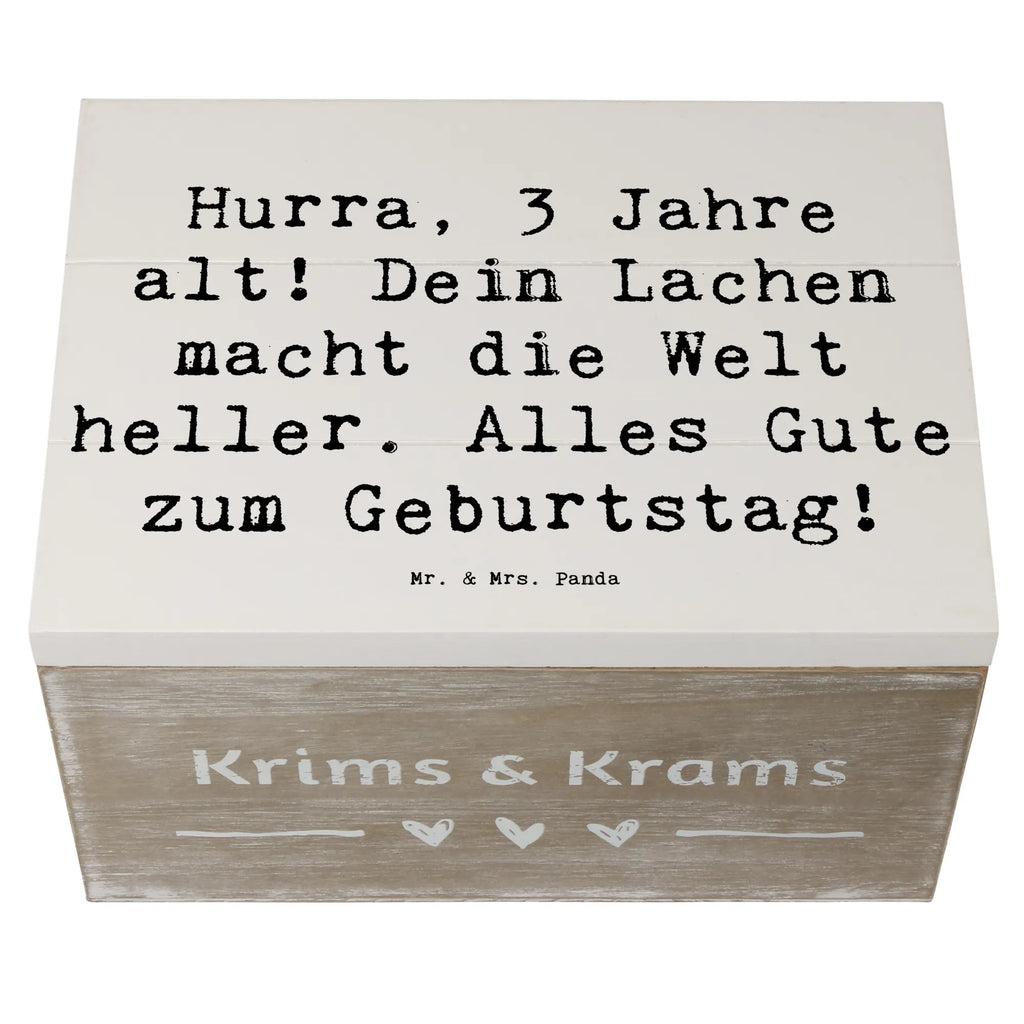 Holzkiste Spruch 3. Geburtstag Jubel Geschenkdose, Erinnerungsbox, Schatzkiste, Geschenkbox, Dekokiste, Aufbewahrungsbox, Truhe, Schatulle, Holzkiste, Erinnerungskiste, Kiste, XXL, Geburtstag, Geburtstagsgeschenk, Geschenk