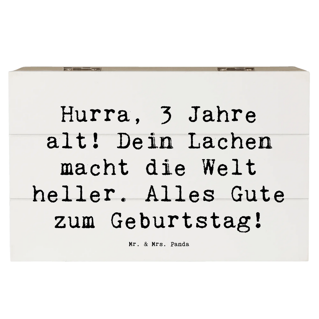 Holzkiste Spruch 3. Geburtstag Jubel Geschenkdose, Erinnerungsbox, Schatzkiste, Geschenkbox, Dekokiste, Aufbewahrungsbox, Truhe, Schatulle, Holzkiste, Erinnerungskiste, Kiste, XXL, Geburtstag, Geburtstagsgeschenk, Geschenk