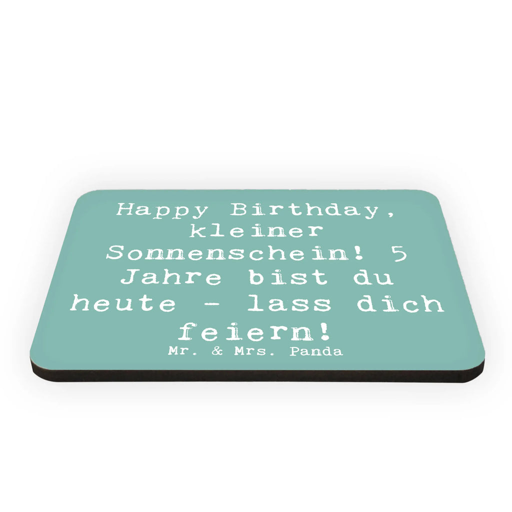 Magnet Spruch 5. Geburtstag Sonnenschein Dekomagnet, Motivmagnete, Kühlschrankmagnet, Notiz Magnet, Kühlschrank Dekoration, Pinnwandmagnet, Whiteboard Magnet, Souvenir Magnet, Geburtstag, Geburtstagsgeschenk, Geschenk