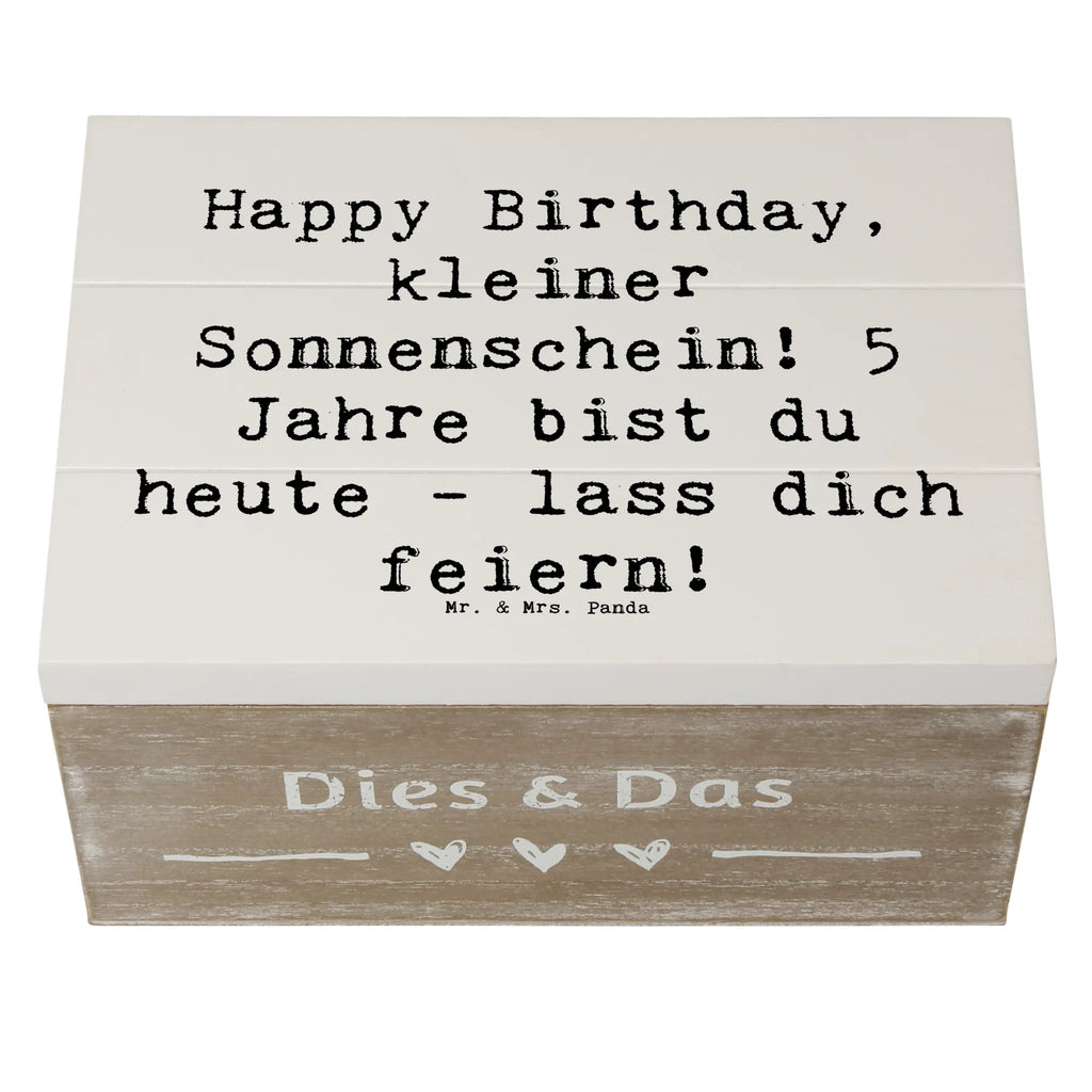 Holzkiste Spruch 5. Geburtstag Sonnenschein Kiste, Geschenkbox, Dekokiste, Geschenkdose, Erinnerungsbox, XXL, Holzkiste, Schatulle, Aufbewahrungsbox, Truhe, Schatzkiste, Erinnerungskiste, Geburtstag, Geburtstagsgeschenk, Geschenk