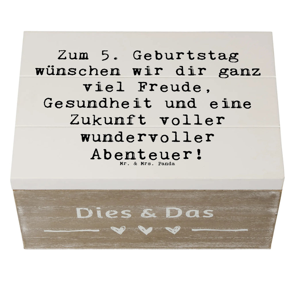 Holzkiste Spruch 5. Geburtstag Freude Schatzkiste, Erinnerungskiste, Schatulle, Dekokiste, Truhe, Geschenkdose, Geschenkbox, Aufbewahrungsbox, XXL, Holzkiste, Erinnerungsbox, Kiste, Geburtstag, Geburtstagsgeschenk, Geschenk
