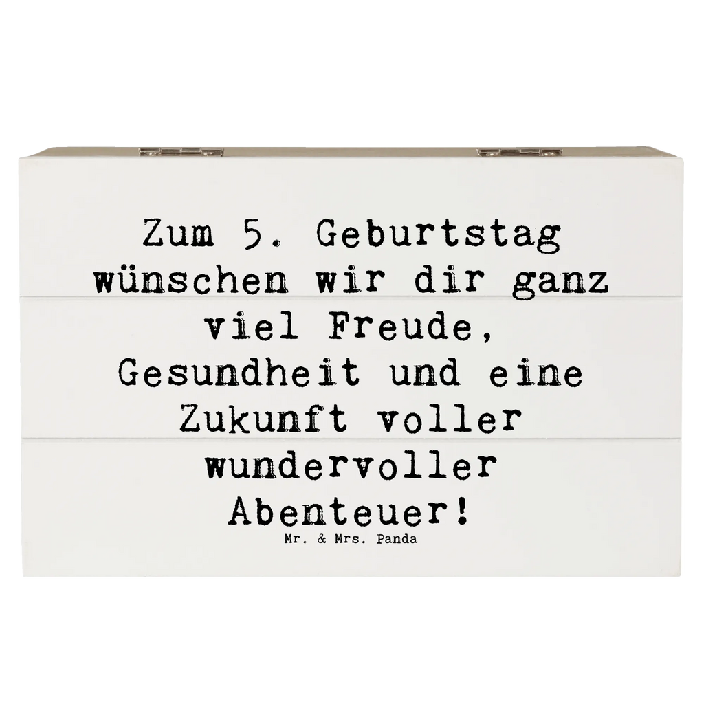 Holzkiste Spruch 5. Geburtstag Freude Schatzkiste, Erinnerungskiste, Schatulle, Dekokiste, Truhe, Geschenkdose, Geschenkbox, Aufbewahrungsbox, XXL, Holzkiste, Erinnerungsbox, Kiste, Geburtstag, Geburtstagsgeschenk, Geschenk