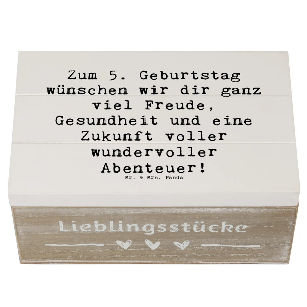 Holzkiste Spruch 5. Geburtstag Freude Schatzkiste, Erinnerungskiste, Schatulle, Dekokiste, Truhe, Geschenkdose, Geschenkbox, Aufbewahrungsbox, XXL, Holzkiste, Erinnerungsbox, Kiste, Geburtstag, Geburtstagsgeschenk, Geschenk