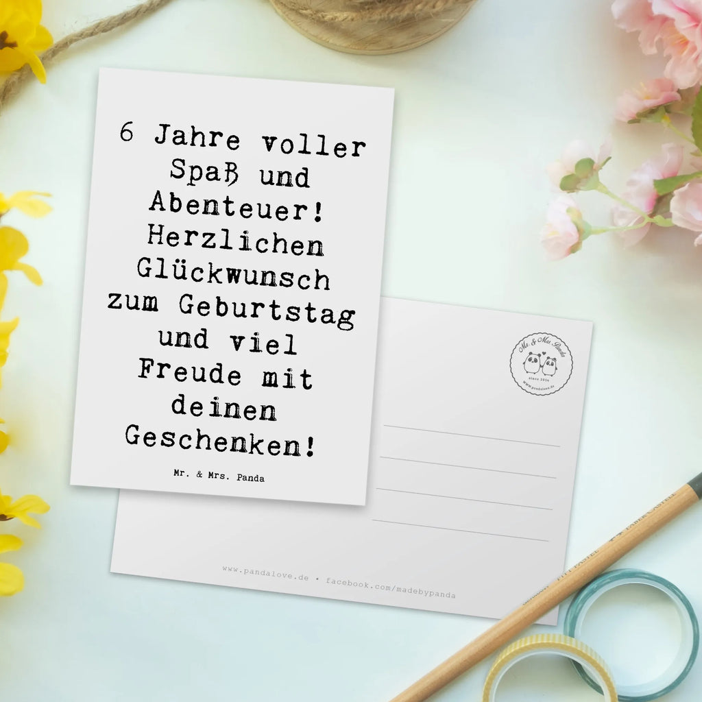Postkarte Spruch 6. Geburtstag Freude Karte, Einladung Geburtstag, Einladung, Postkarte, Ansichtskarten, Geschenkkarte, Einladungskarte, Ansichtskarte, Geburtstagskarte, Dankeskarte, Grußkarte, Einladungskarten Geburtstag, Geburtstag, Geburtstagsgeschenk, Geschenk