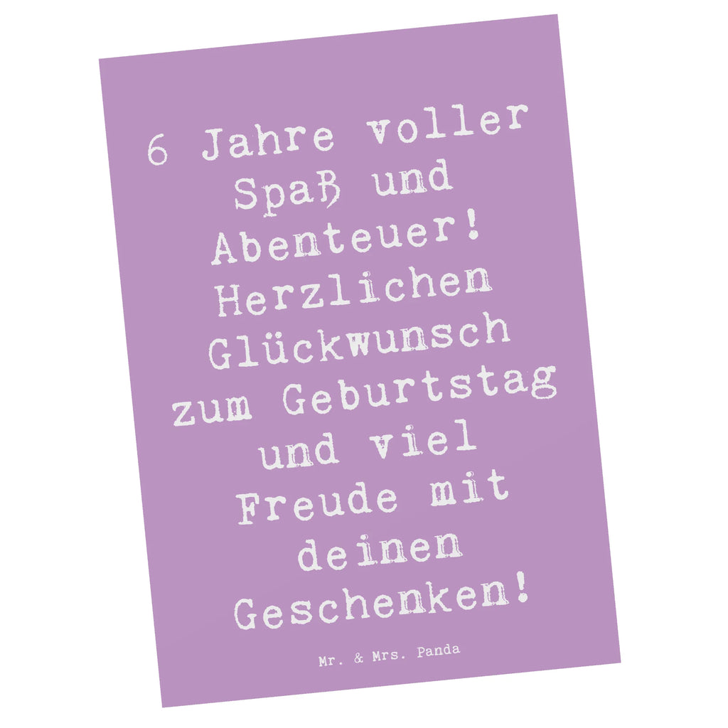 Postkarte Spruch 6. Geburtstag Freude Karte, Einladung Geburtstag, Einladung, Postkarte, Ansichtskarten, Geschenkkarte, Einladungskarte, Ansichtskarte, Geburtstagskarte, Dankeskarte, Grußkarte, Einladungskarten Geburtstag, Geburtstag, Geburtstagsgeschenk, Geschenk