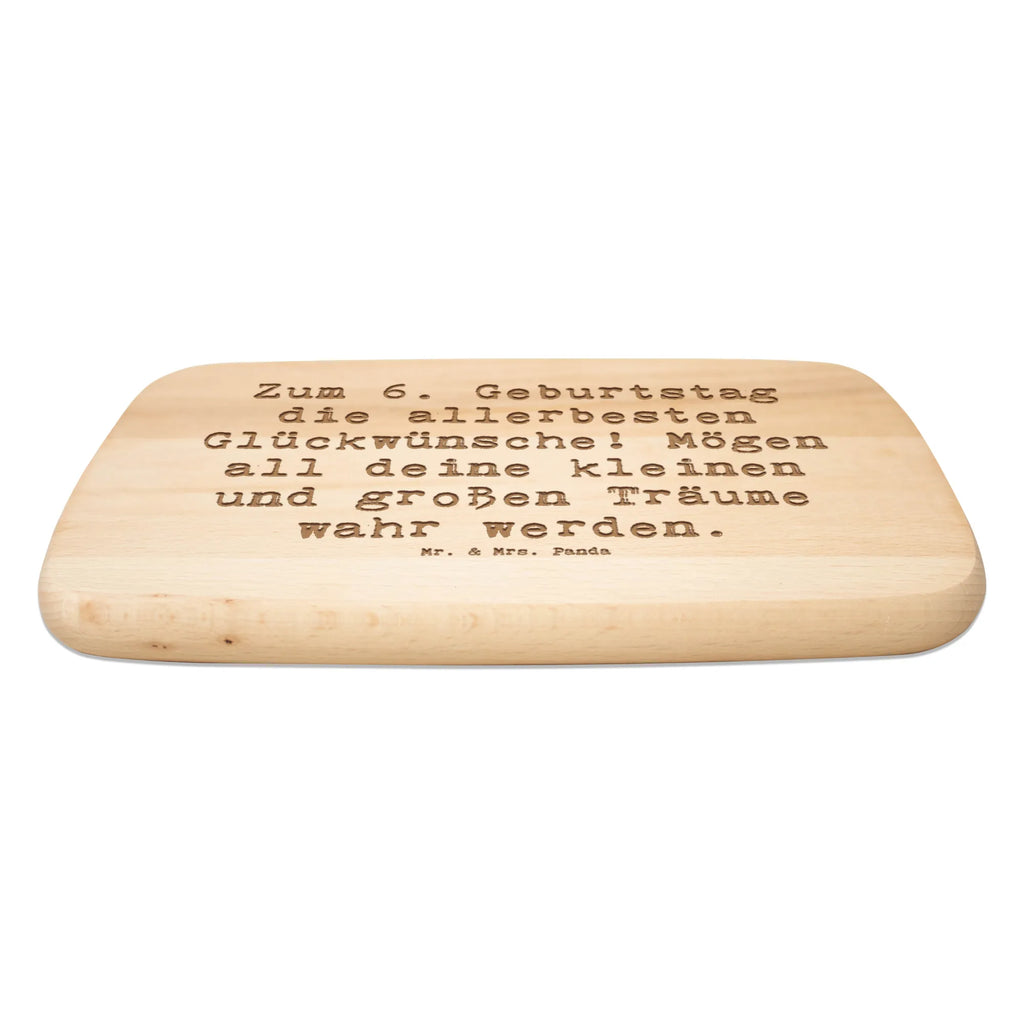 Schneidebrett Spruch 6. Geburtstag Glückwünsche Frühstücksbrettchen, Schneidebrett, Holzbrett, Frühstücksbrett, Schneidebrett Holz, Küchenbrett, Geburtstag, Geburtstagsgeschenk, Geschenk