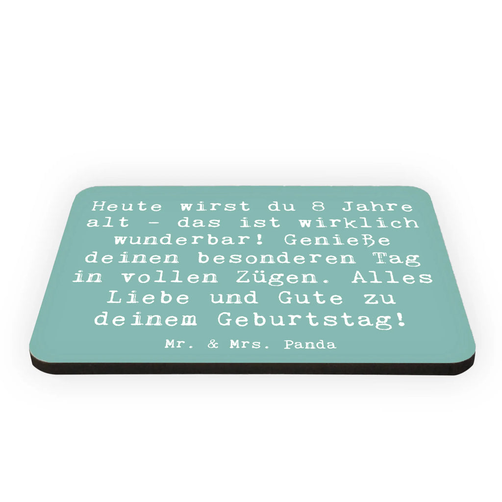 Magnet Spruch 8. Geburtstag Feier Pinnwandmagnet, Kühlschrankmagnet, Dekomagnet, Notiz Magnet, Souvenir Magnet, Motivmagnete, Kühlschrank Dekoration, Whiteboard Magnet, Geburtstag, Geburtstagsgeschenk, Geschenk