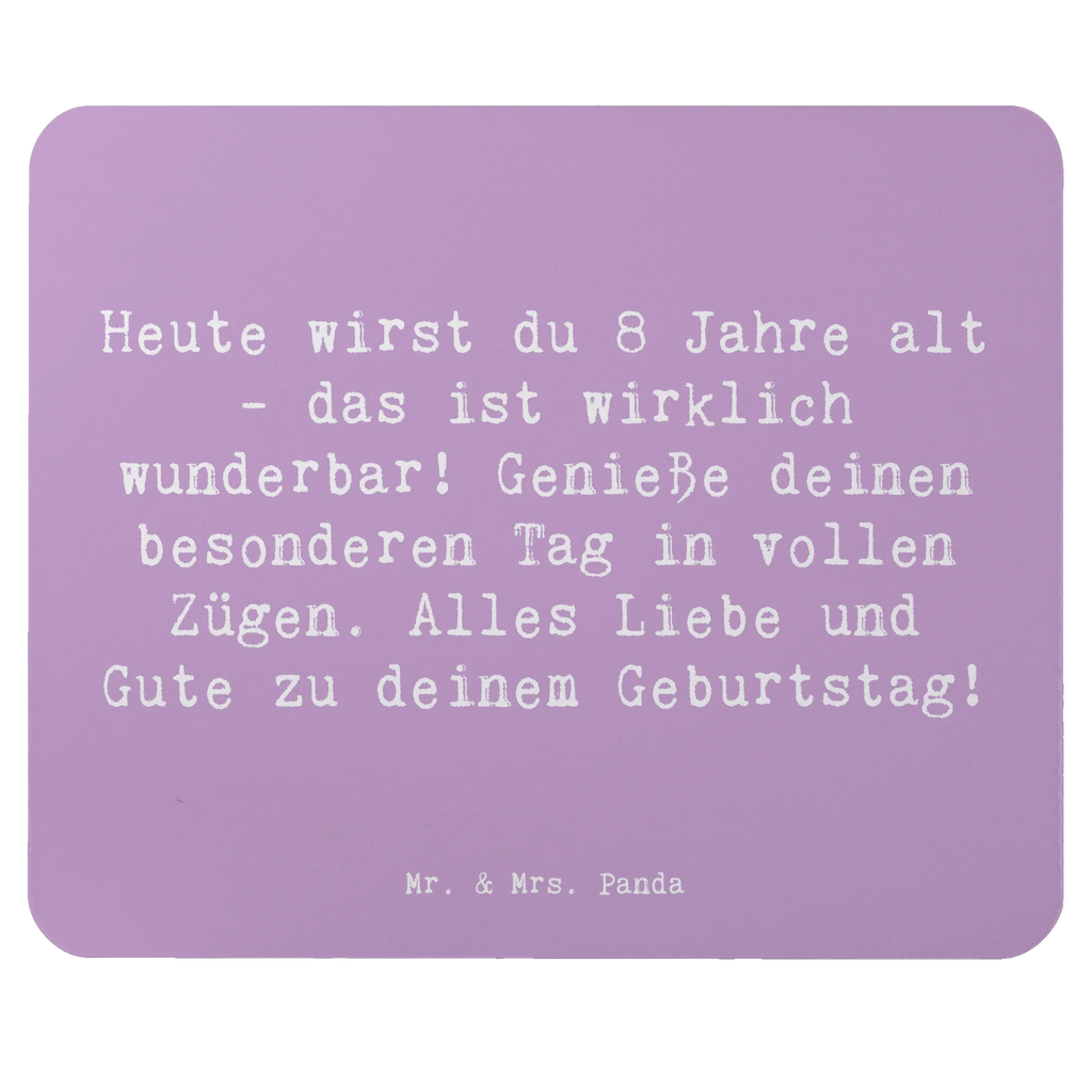 Mauspad Spruch 8. Geburtstag Feier Mousepad, Computer zubehör, Büroausstattung, Designer Mauspad, Einzigartiges Mauspad, Mausunterlage, PC Zubehör, Mauspad, Arbeitszimmer, Mauspad Büro, Geburtstag, Geburtstagsgeschenk, Geschenk