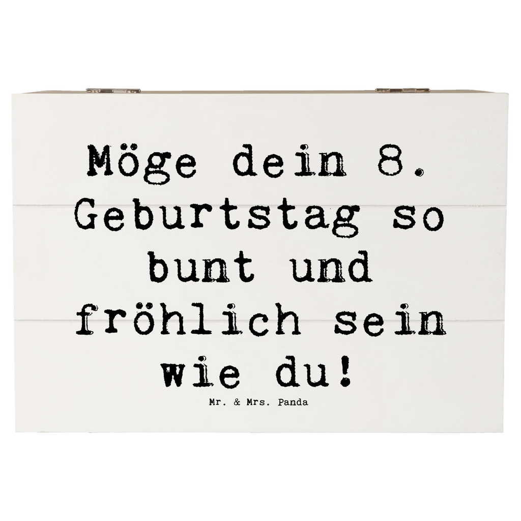 Holzkiste Spruch 8. Geburtstag Freude Dekokiste, Holzkiste, Geschenkdose, Geschenkbox, Aufbewahrungsbox, Erinnerungskiste, Truhe, Kiste, XXL, Erinnerungsbox, Schatulle, Schatzkiste, Geburtstag, Geburtstagsgeschenk, Geschenk