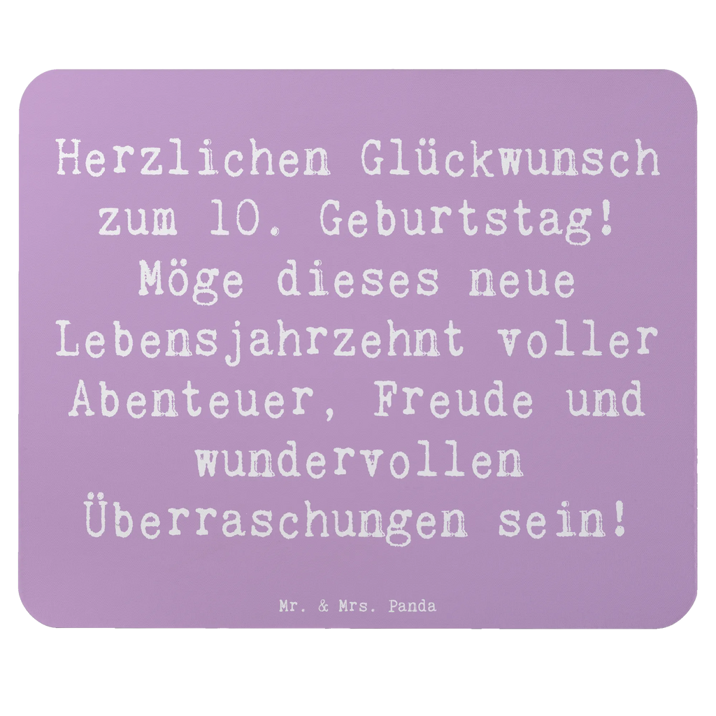 Mauspad Spruch 10. Geburtstag PC Zubehör, Mousepad, Mausunterlage, Mauspad, Büroausstattung, Designer Mauspad, Arbeitszimmer, Computer zubehör, Einzigartiges Mauspad, Mauspad Büro, Geburtstag, Geburtstagsgeschenk, Geschenk