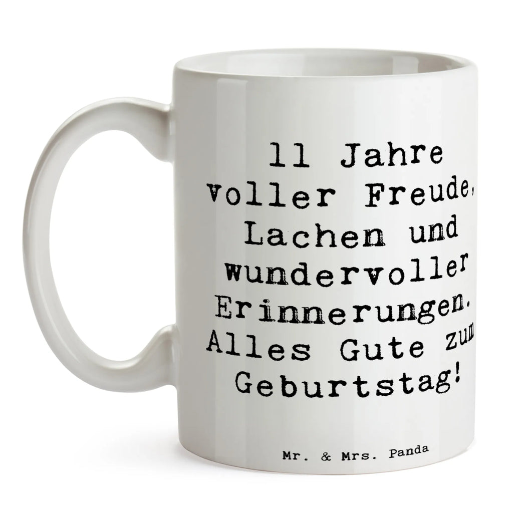 Tasse Spruch 11. Geburtstag Tasse, Kaffeetasse, Teetasse, Becher, Kaffeebecher, Teebecher, Keramiktasse, Porzellantasse, Büro Tasse, Geschenk Tasse, Tasse Sprüche, Tasse Motive, Kaffeetassen, Tasse bedrucken, Designer Tasse, Cappuccino Tassen, Schöne Teetassen, Geburtstag, Geburtstagsgeschenk, Geschenk