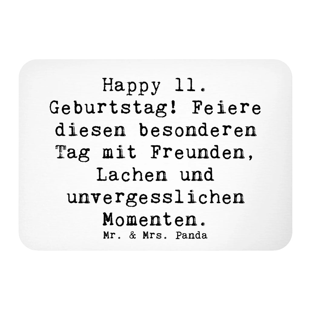 Magnet Saying Happy 11. Geburtstag! Feiere diesen besonderen Tag mit Freunden, Lachen und unvergesslichen Momenten. Motivmagnete, Dekomagnet, Souvenir Magnet, Kühlschrank Dekoration, Whiteboard Magnet, Notiz Magnet, Kühlschrankmagnet, Pinnwandmagnet, Geburtstag, Geburtstagsgeschenk, Geschenk