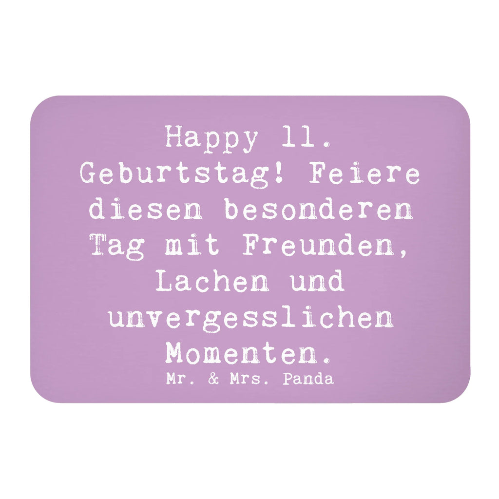 Magnet Saying Happy 11. Geburtstag! Feiere diesen besonderen Tag mit Freunden, Lachen und unvergesslichen Momenten. Motivmagnete, Dekomagnet, Souvenir Magnet, Kühlschrank Dekoration, Whiteboard Magnet, Notiz Magnet, Kühlschrankmagnet, Pinnwandmagnet, Geburtstag, Geburtstagsgeschenk, Geschenk