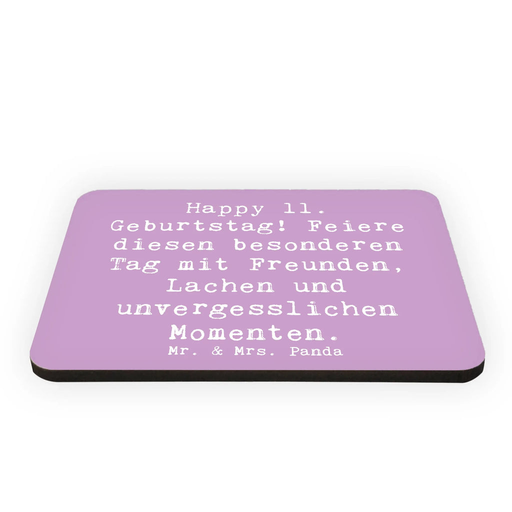Magnet Saying Happy 11. Geburtstag! Feiere diesen besonderen Tag mit Freunden, Lachen und unvergesslichen Momenten. Motivmagnete, Dekomagnet, Souvenir Magnet, Kühlschrank Dekoration, Whiteboard Magnet, Notiz Magnet, Kühlschrankmagnet, Pinnwandmagnet, Geburtstag, Geburtstagsgeschenk, Geschenk