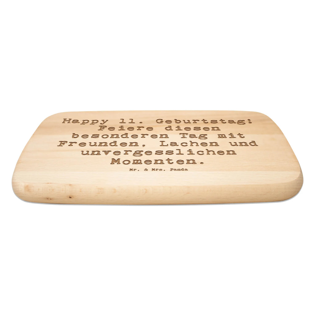 Śniadaniowa deska Przysłowie Happy 11. Geburtstag! Feiere diesen besonderen Tag mit Freunden, Lachen und unvergesslichen Momenten. Urodziny, prezent urodzinowy, prezent