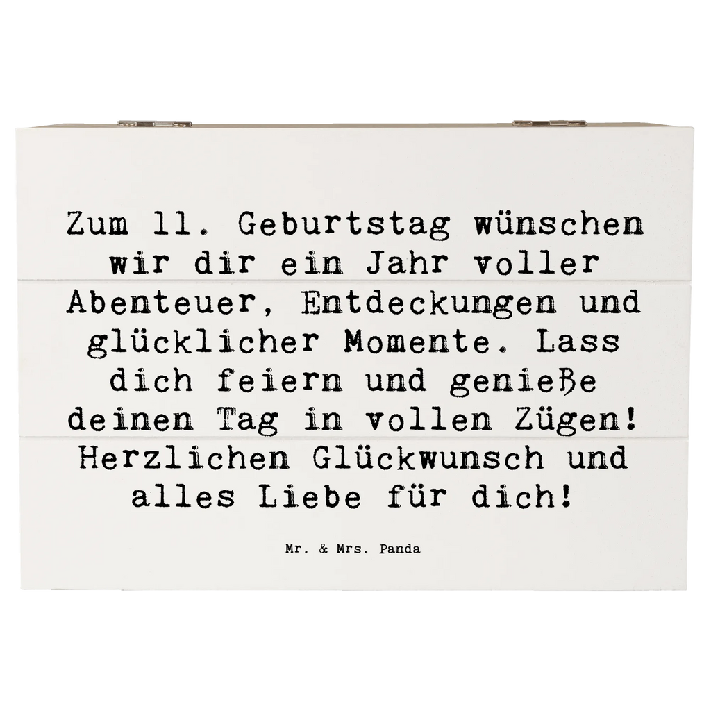 Holzkiste Spruch 11. Geburtstag Wunder Geschenkbox, Schatulle, XXL, Dekokiste, Geschenkdose, Holzkiste, Erinnerungsbox, Truhe, Kiste, Erinnerungskiste, Aufbewahrungsbox, Schatzkiste, Geburtstag, Geburtstagsgeschenk, Geschenk