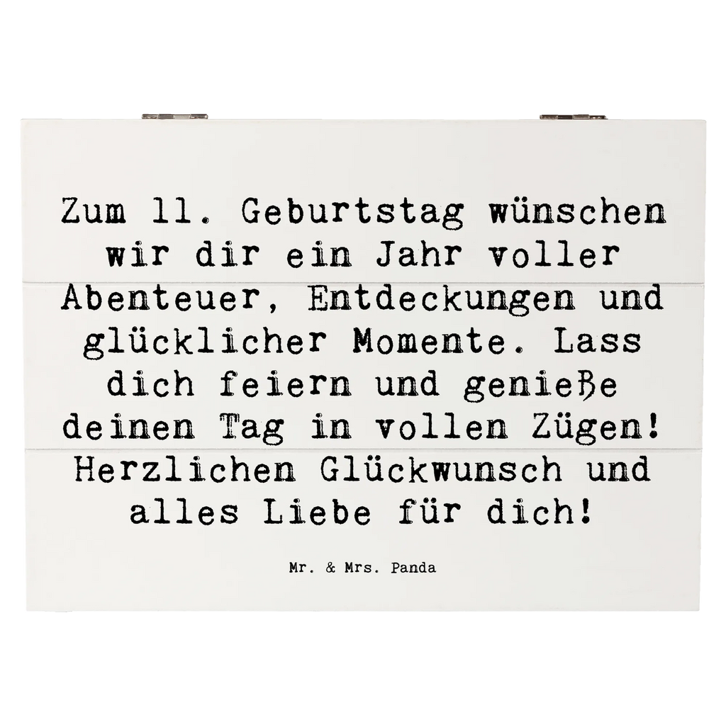 Holzkiste Spruch 11. Geburtstag Wunder Geschenkbox, Schatulle, XXL, Dekokiste, Geschenkdose, Holzkiste, Erinnerungsbox, Truhe, Kiste, Erinnerungskiste, Aufbewahrungsbox, Schatzkiste, Geburtstag, Geburtstagsgeschenk, Geschenk
